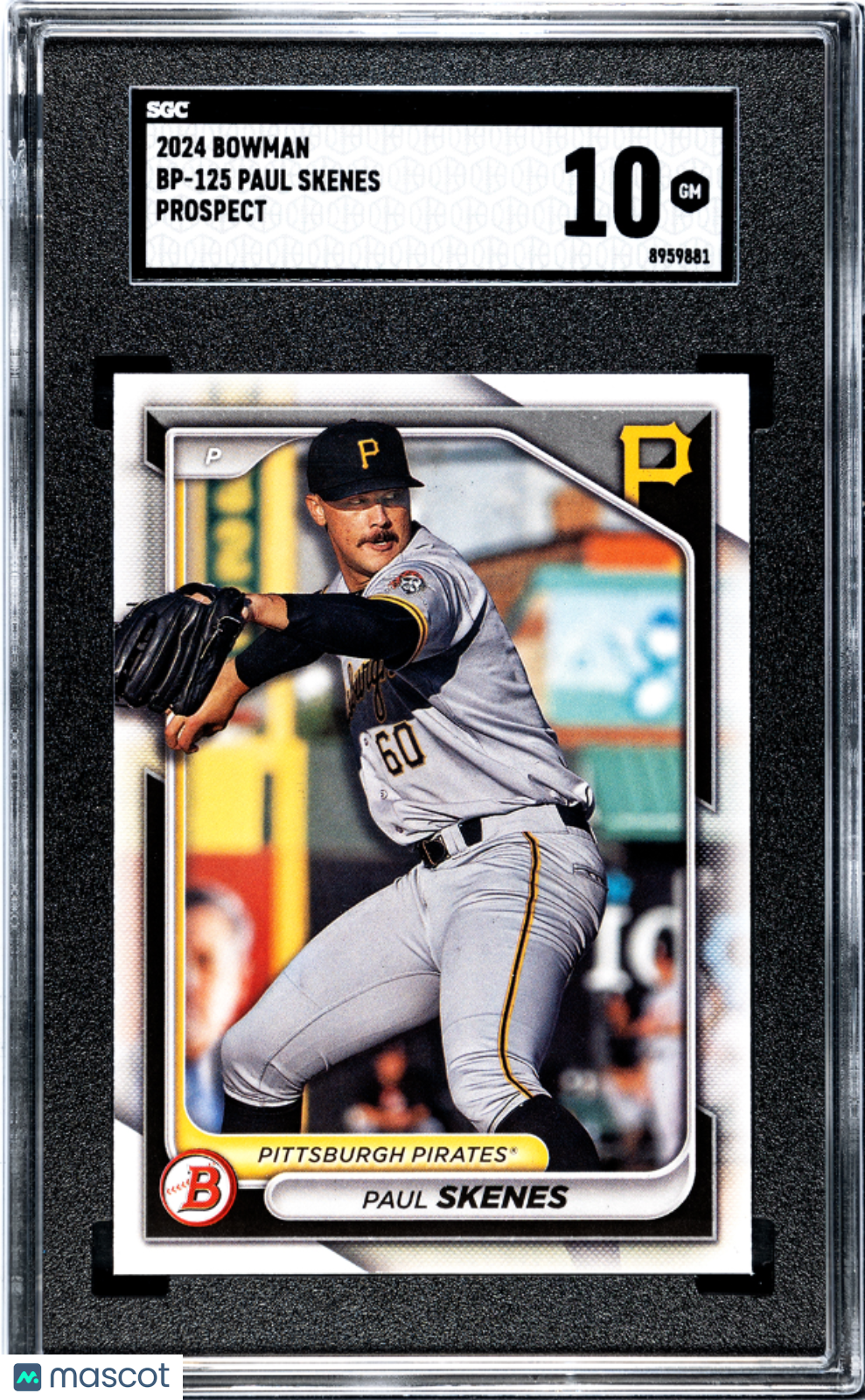 2024 Bowman Paul Skenes Pros. SGC 10