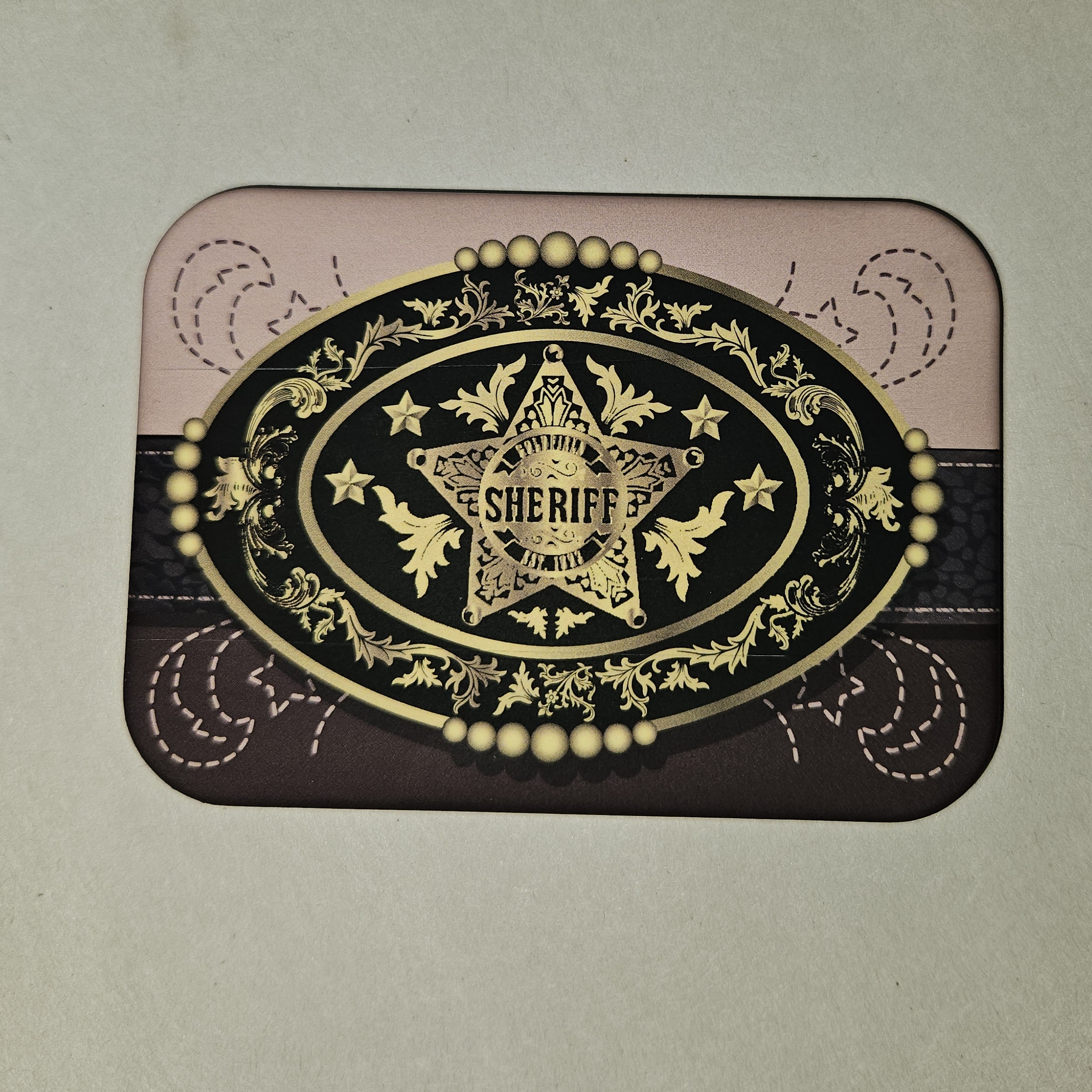 DNO-Sheriff Buckle Magnet