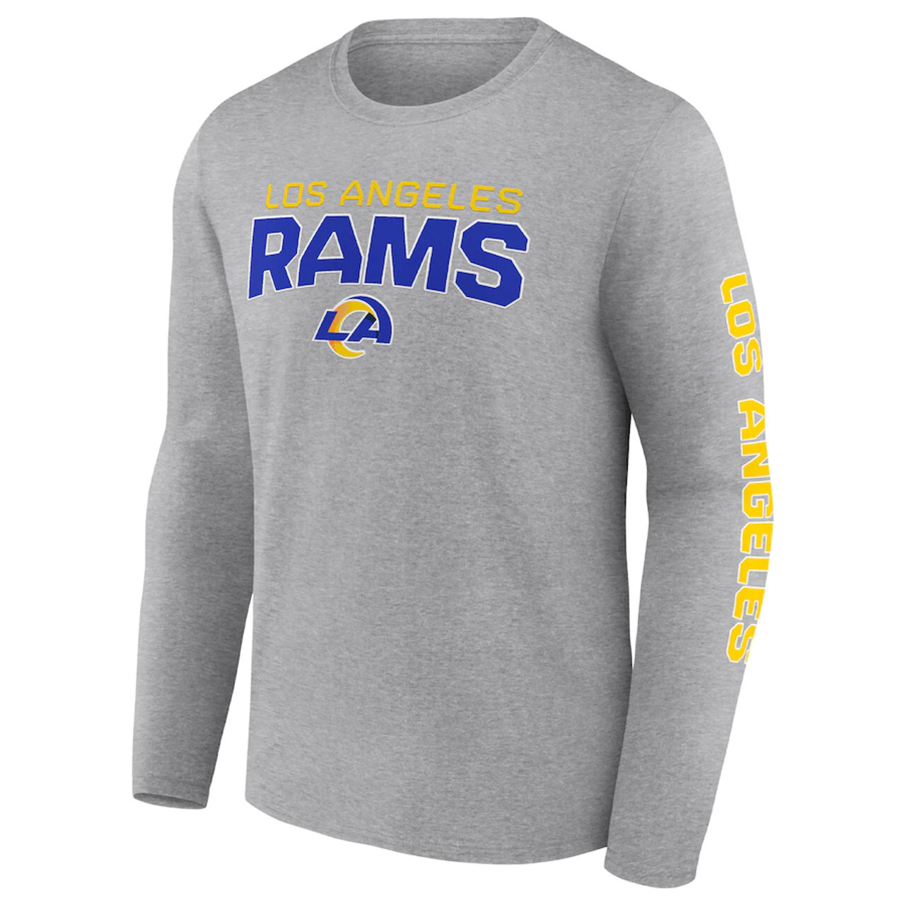 Los Angeles Rams Grey Long Sleeve Goal Line Shirt