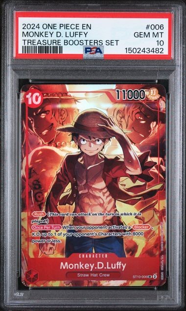 MONKEY D. LUFFY TREASURE BOOSTERS SET