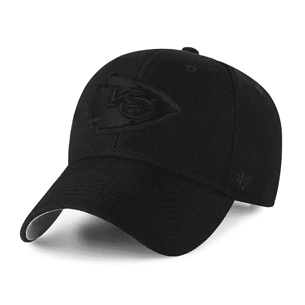 Kansas City Chiefs Blackout '47Brand MVP Hat