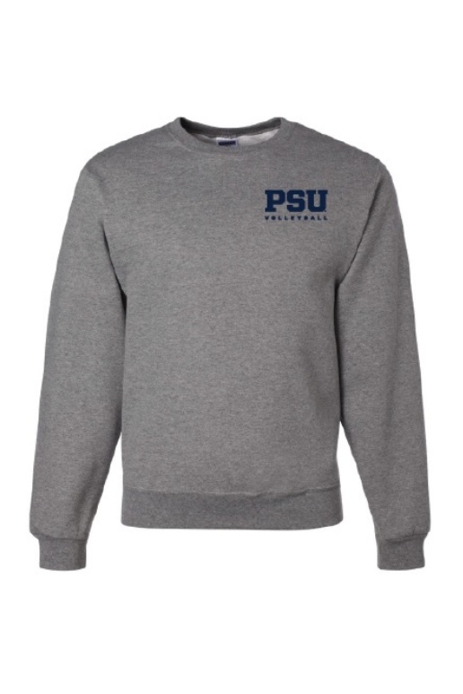 Grey Block Crewneck Sweatshirt
