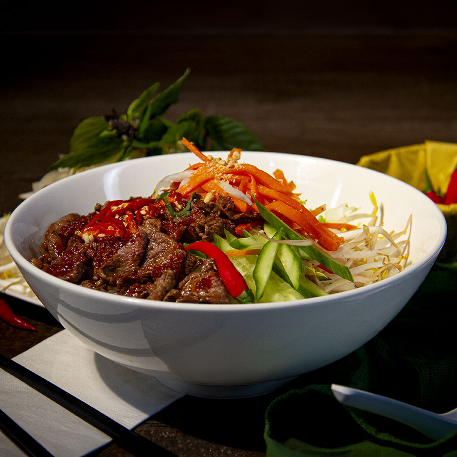 V6-Teriyaki Beef Vermicelli | Bún Bò Xốt Teriyaki