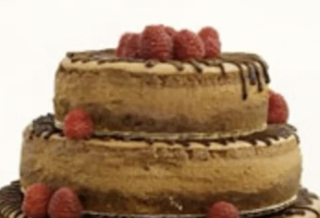 Two-Tier Celebration Cheesecake – Custom Flavors (6 Day Lead Time)