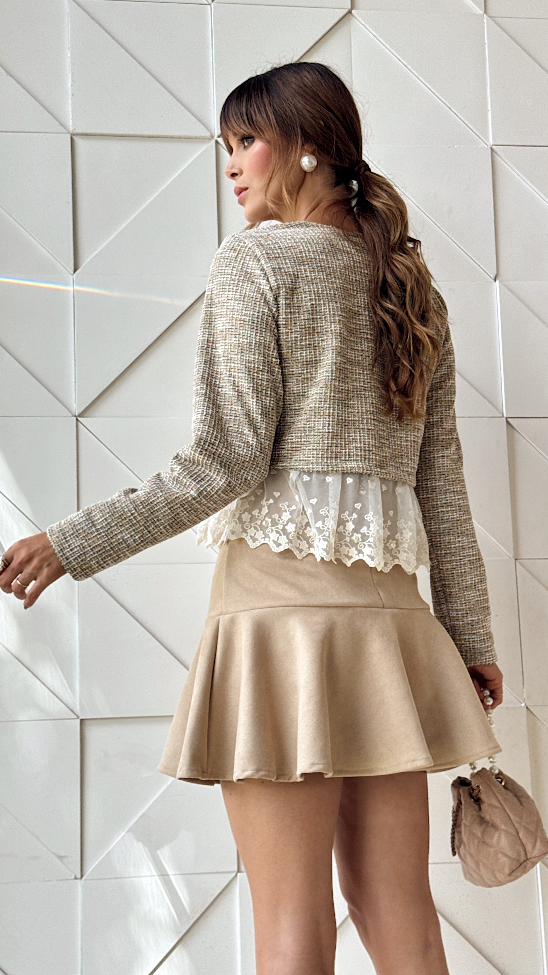Casaco Charlotte em Tweed - foto 3