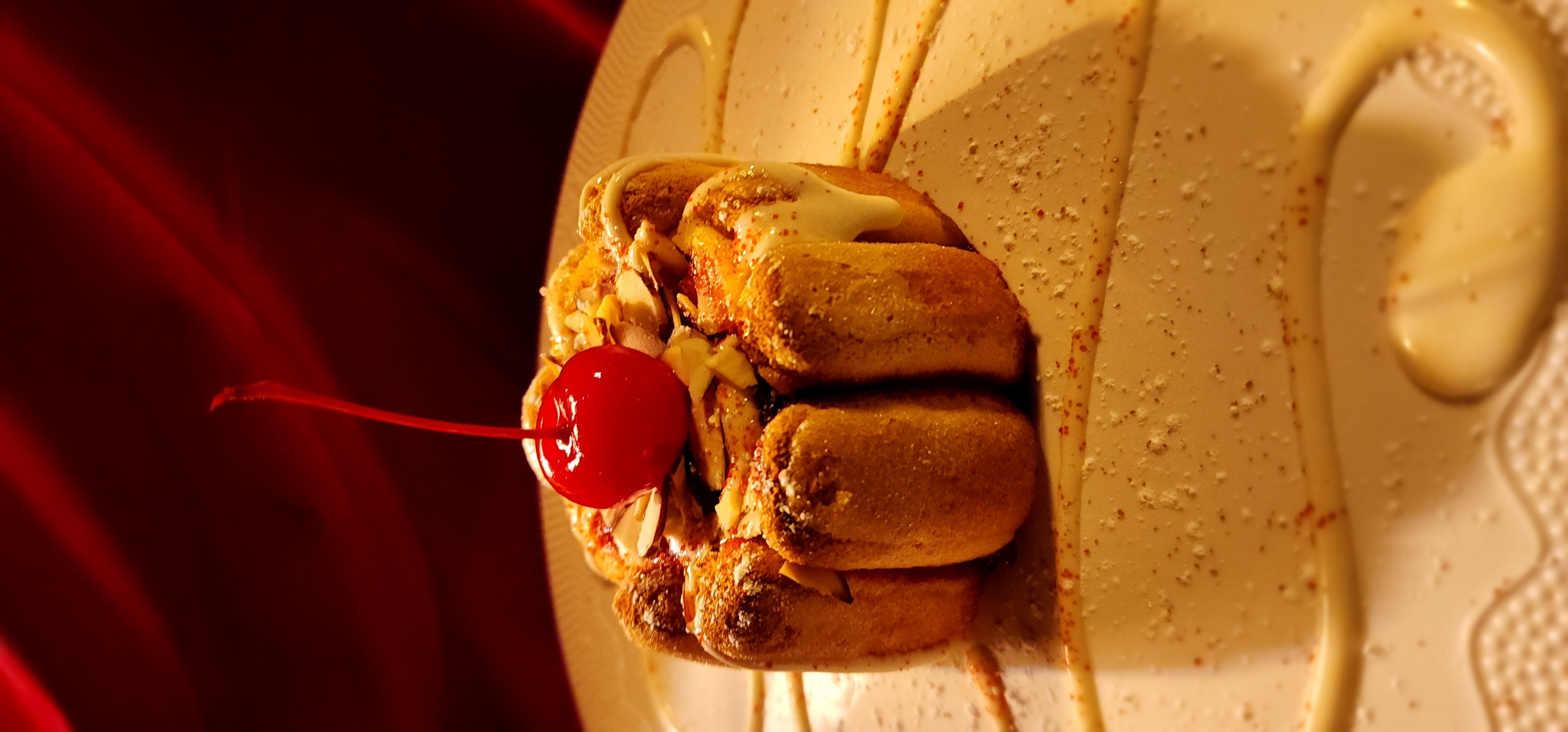 Cherry Amaretto Tiramisu Cheesecake