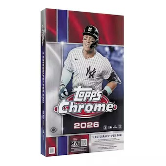 2026 Topps Chrome Baseball Hobby Box