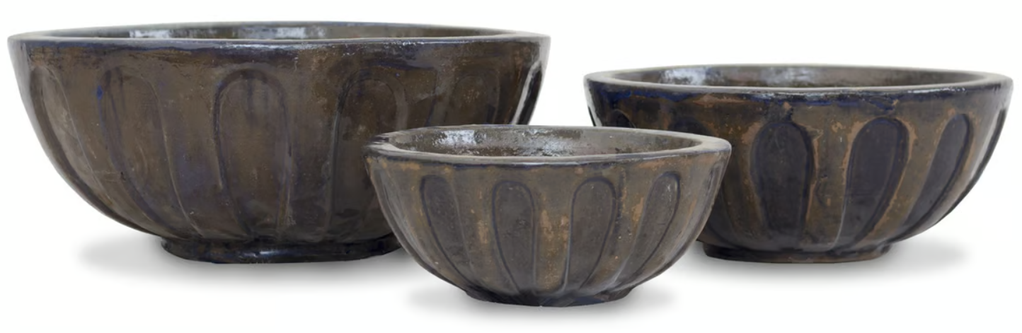 Scalloped Wide Bowl