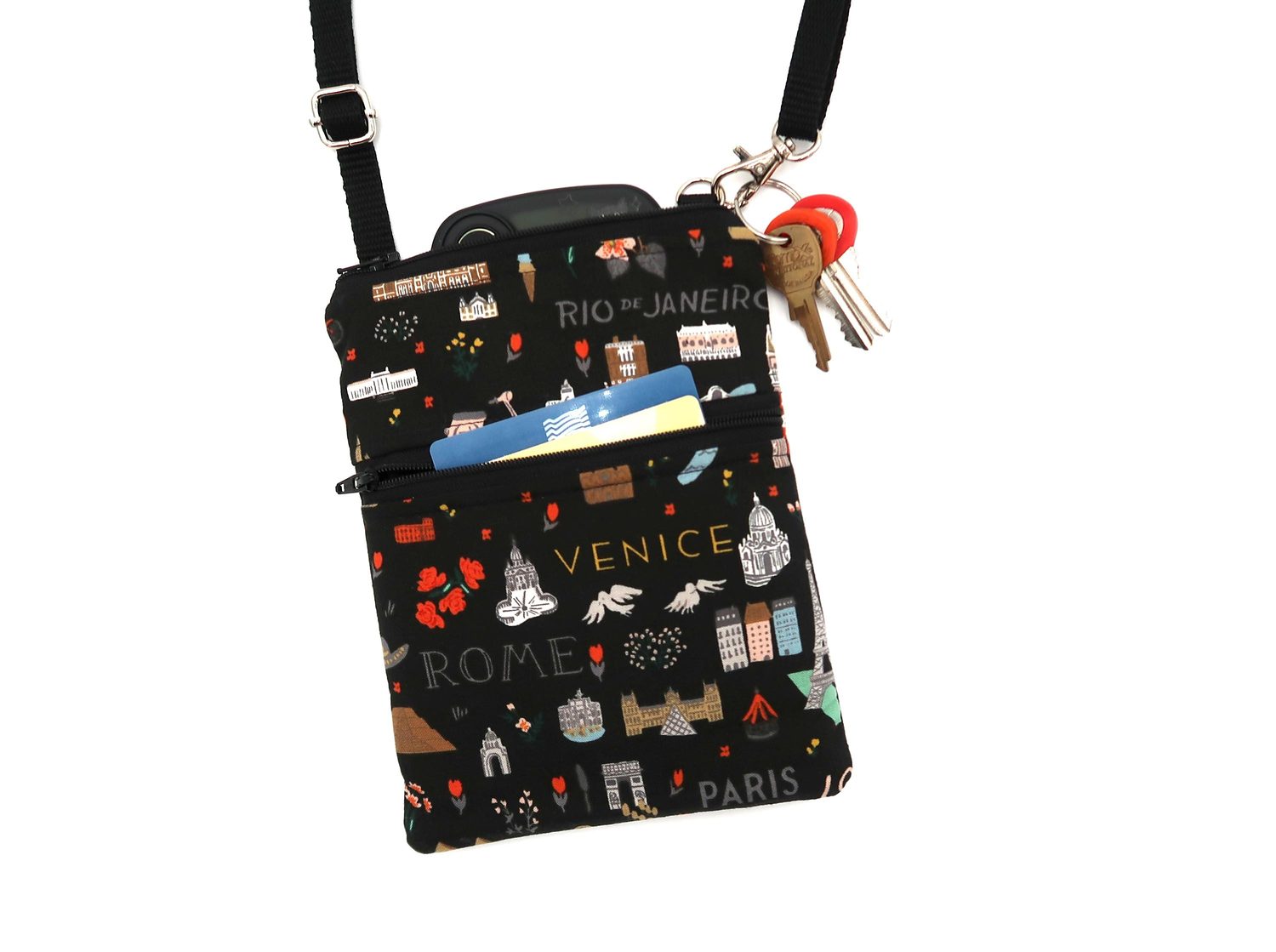 Small Crossbody Bag – World Traveler, photo 3 of 5