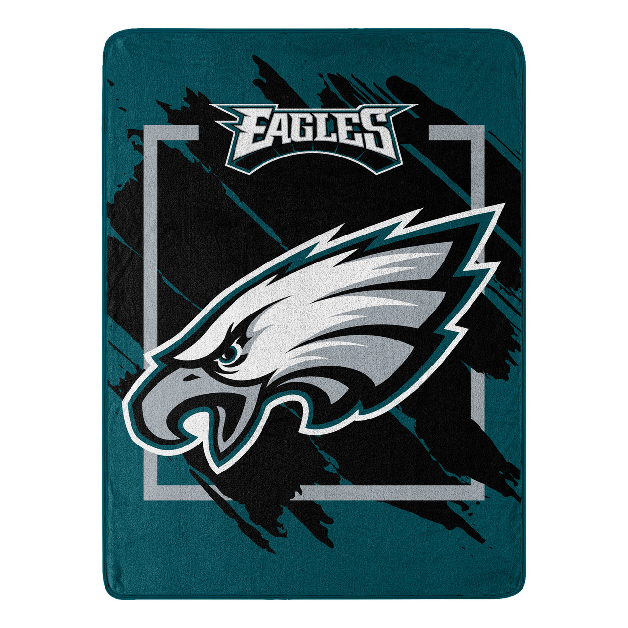 Philadelphia Eagles Micro Raschel Dimensional Design Blanket