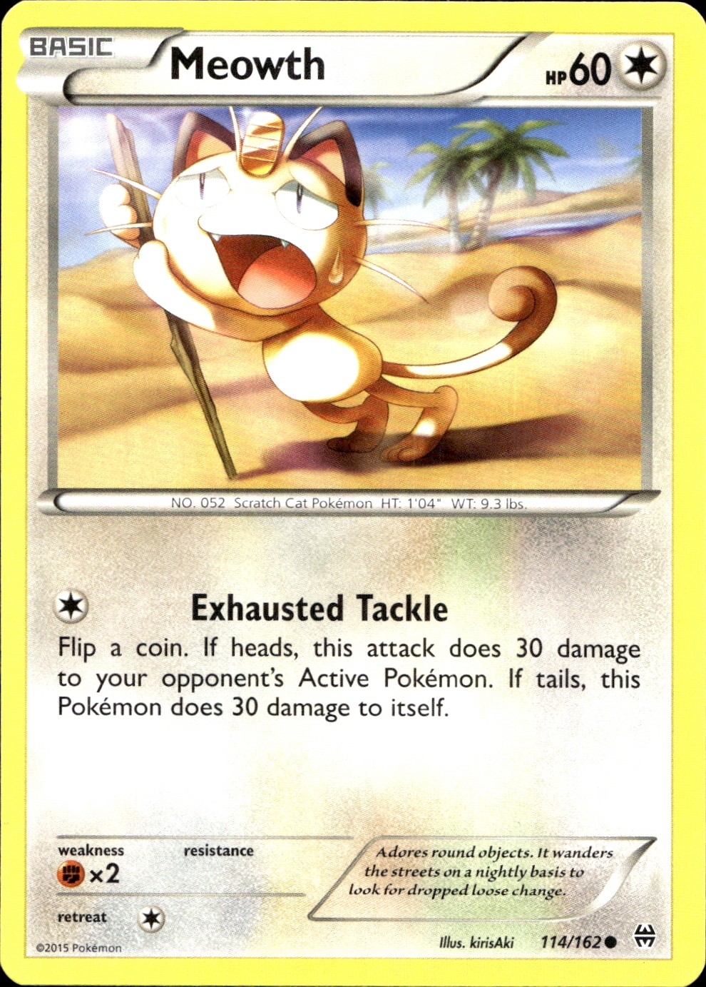 Meowth - XY8 114