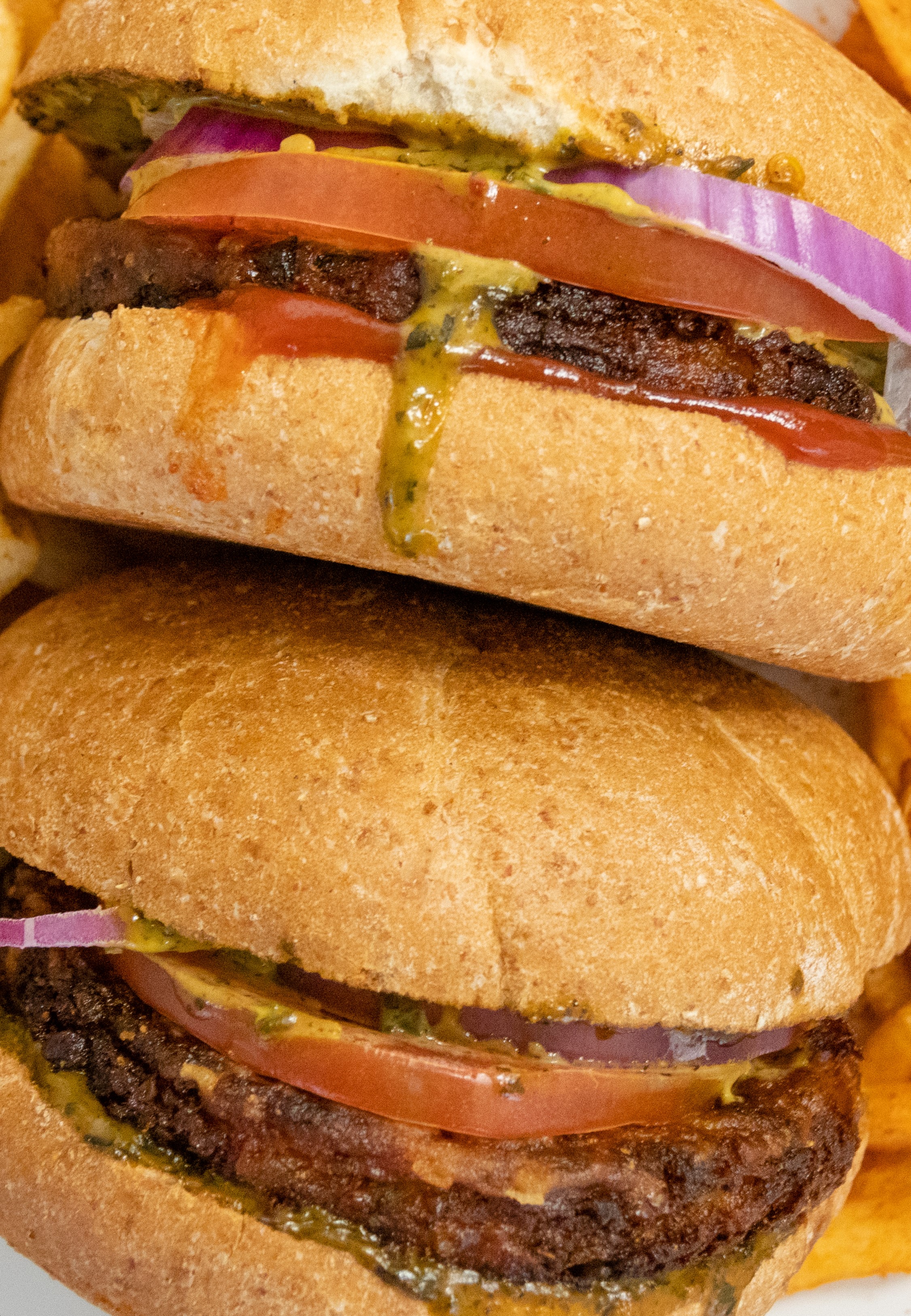 Chutney Aloo Tikki Burger