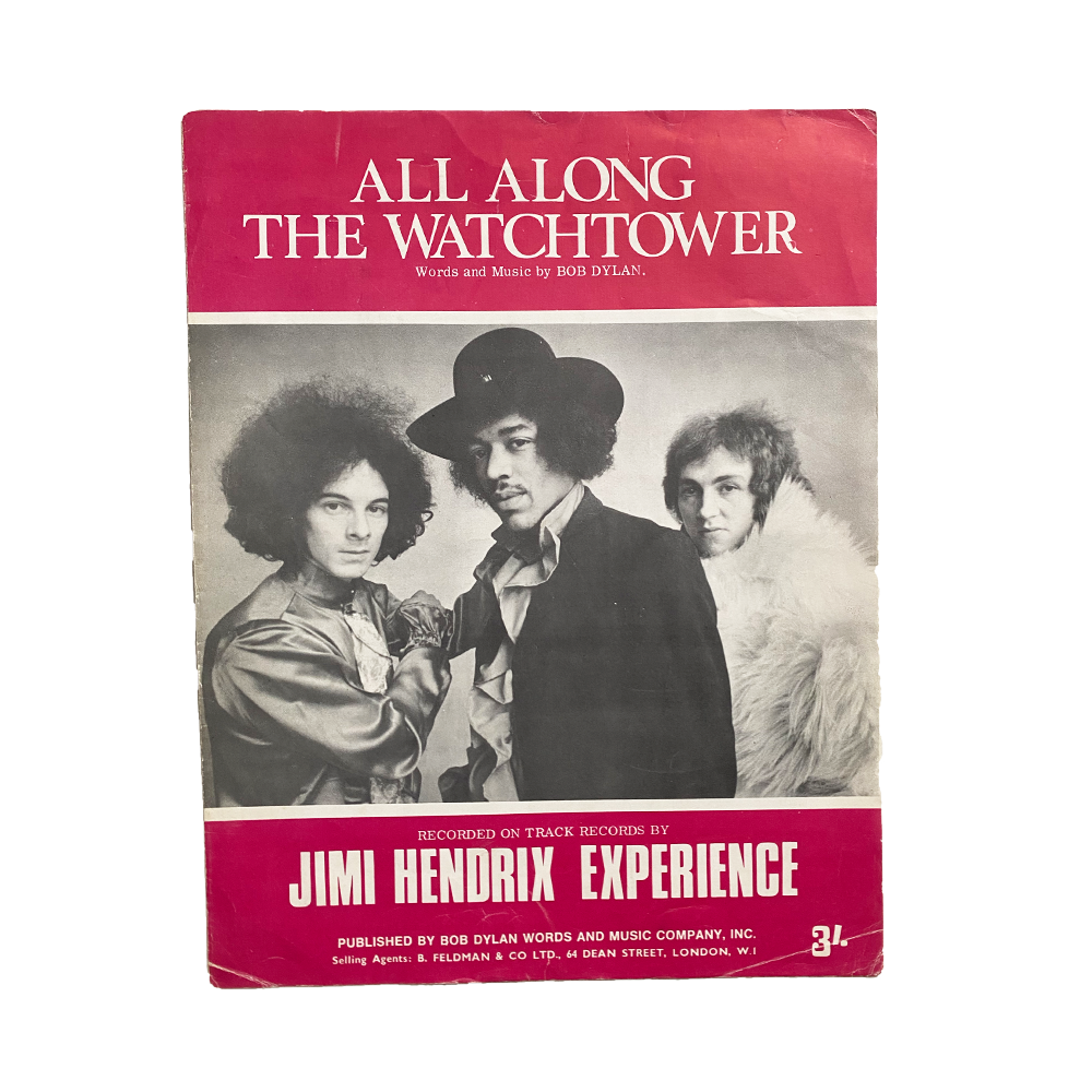 Hendrix, Jimi -- All Along the Watchtower [Sheet Music]