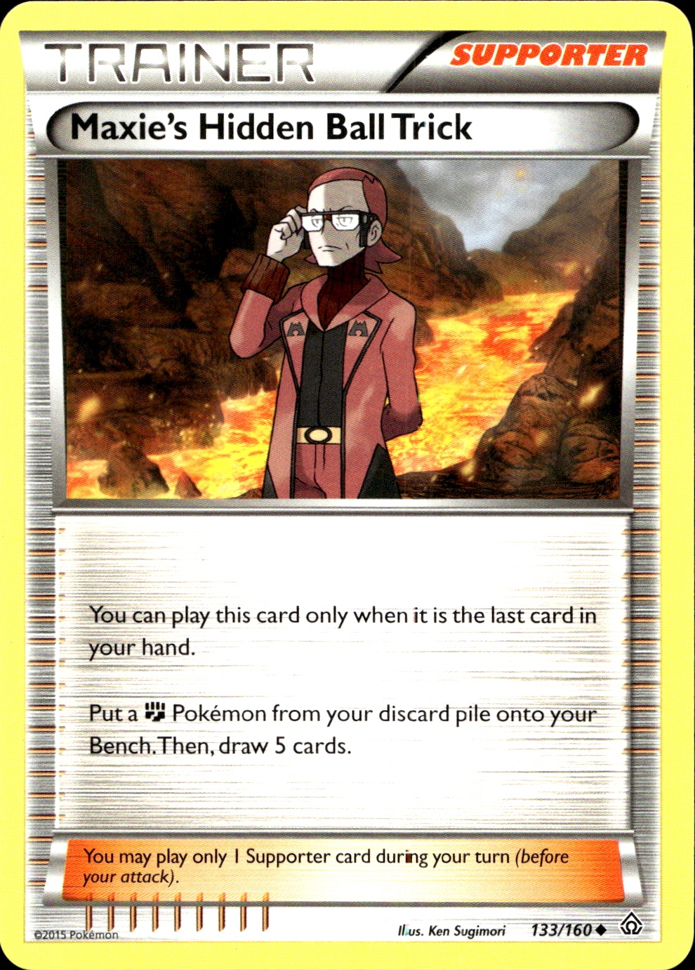 Maxie's Hidden Ball Trick - XY5 133