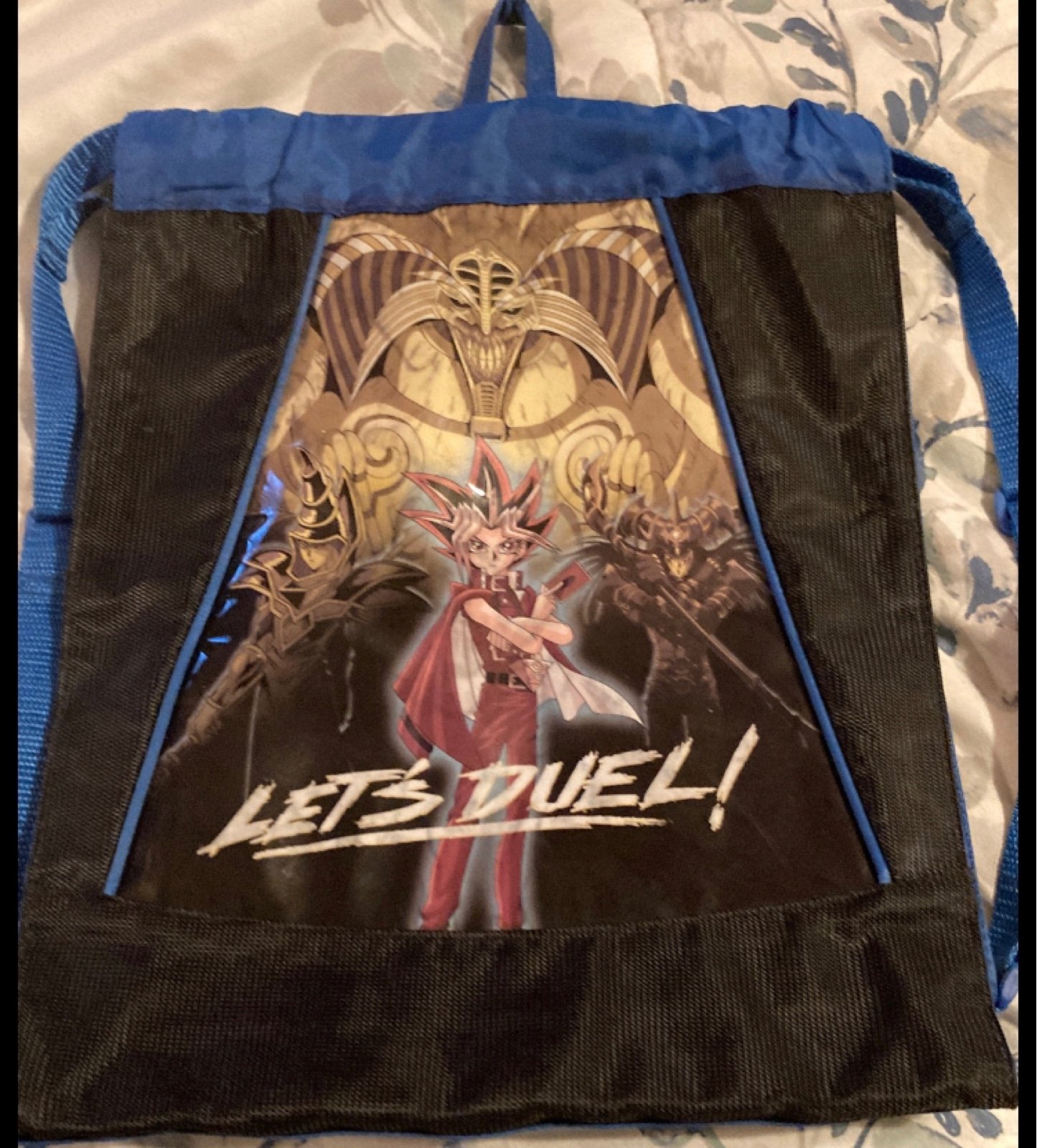 Vintage Yu-Gi-Oh! Draw String Backpack
