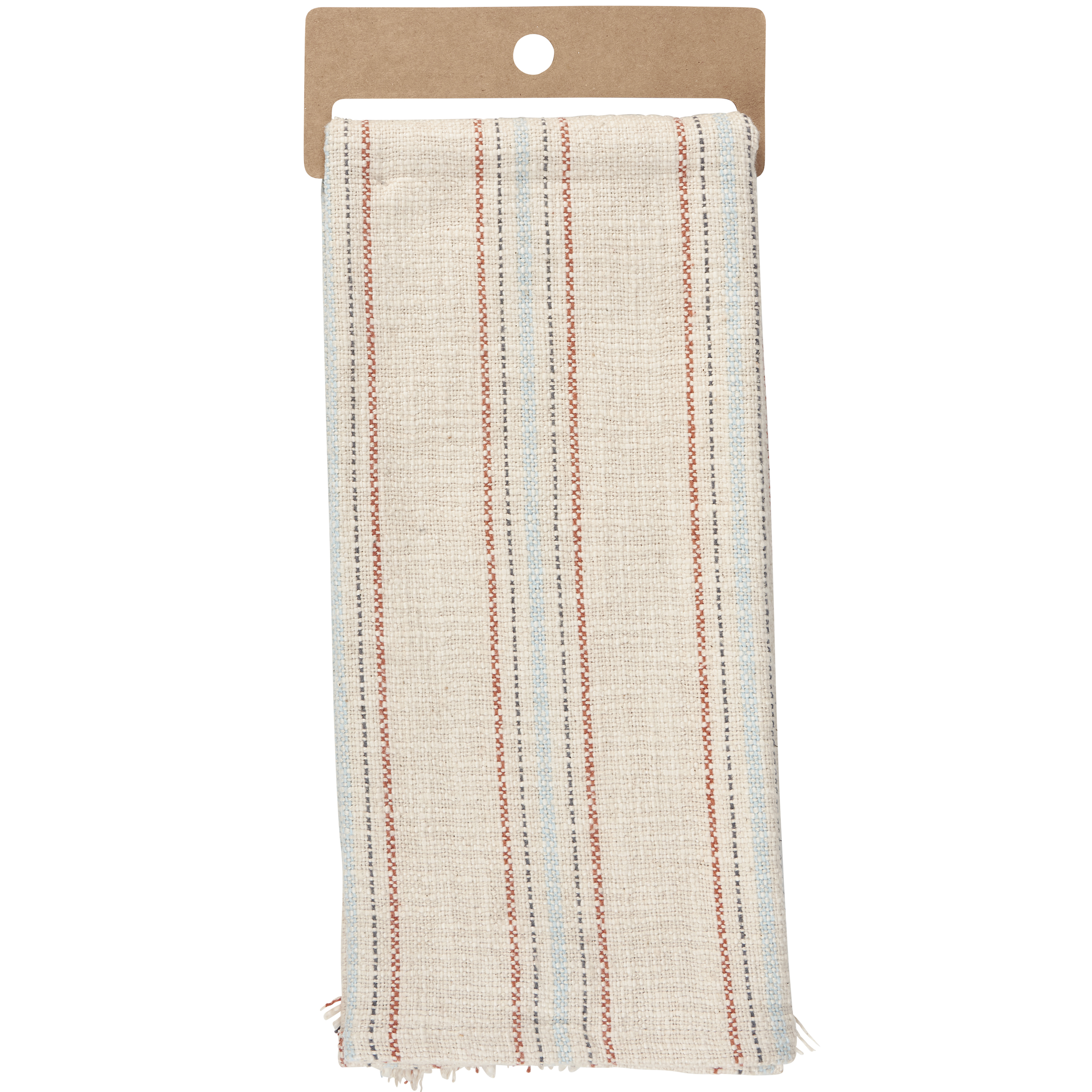 Ticking stripe boho tea towel