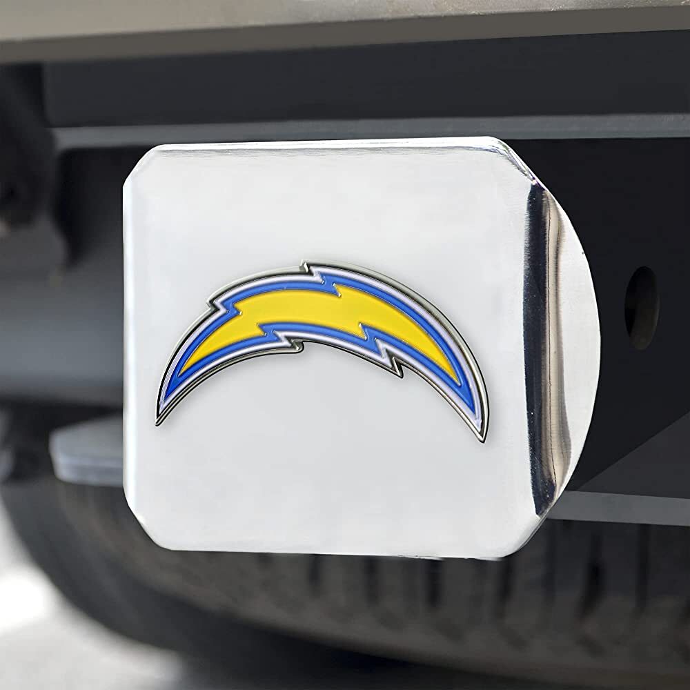 Los Angeles Chargers Chrome Hitch Cover