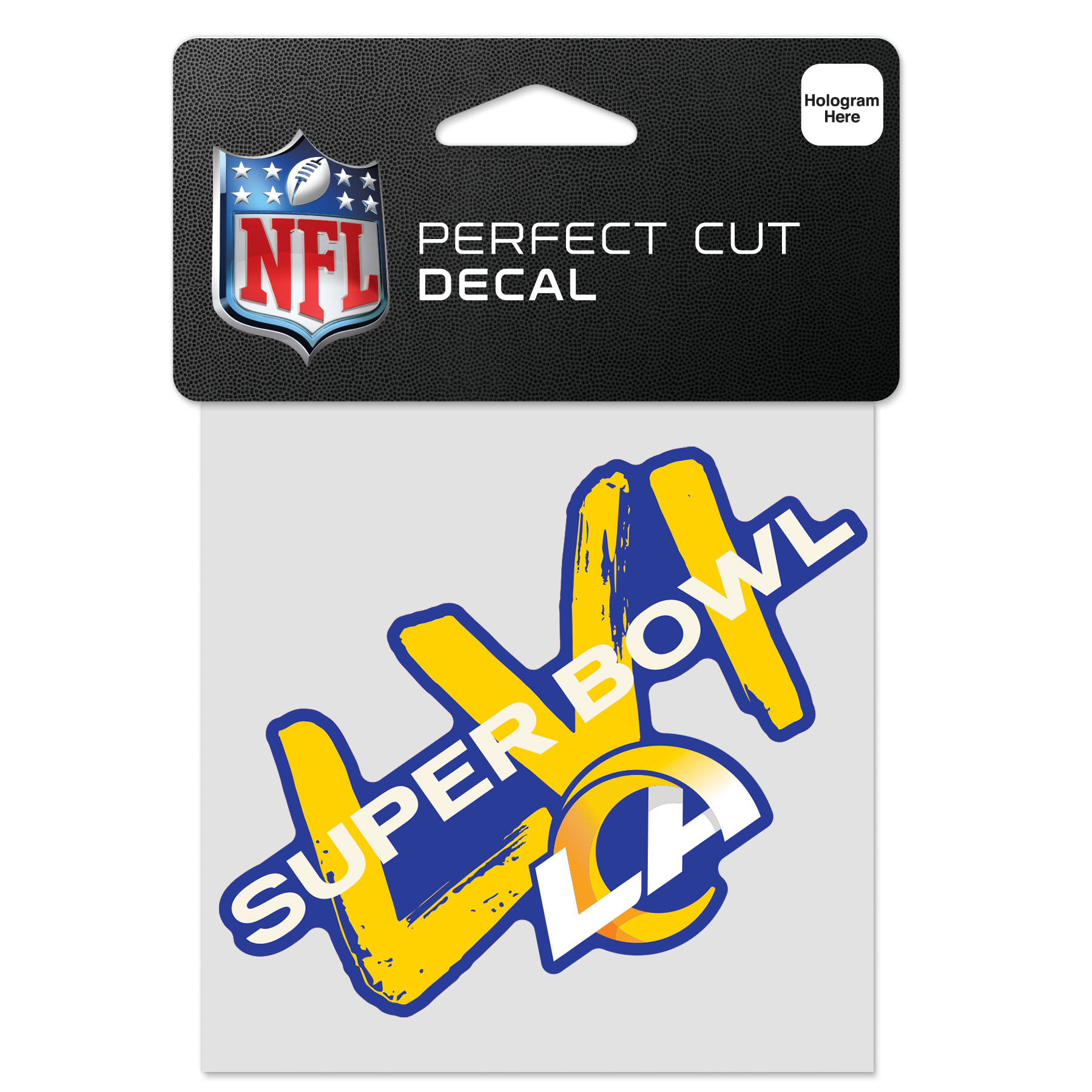 Los Angeles Rams Super Bowl LVI 4" Perfect Decal
