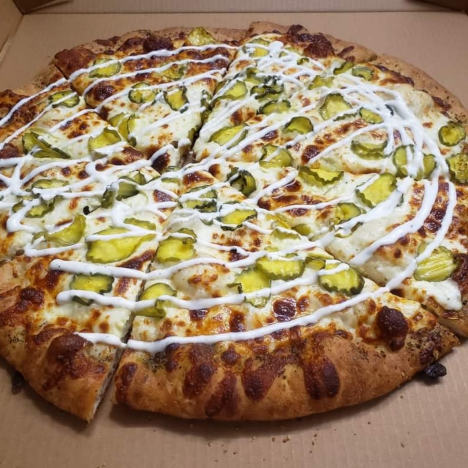 Pickle Pizza (7 Inch (Personal Pan)) at Dough Boys Pizza - Shreveport in Shreveport, LA 71104 | YourMenu® Online Ordering