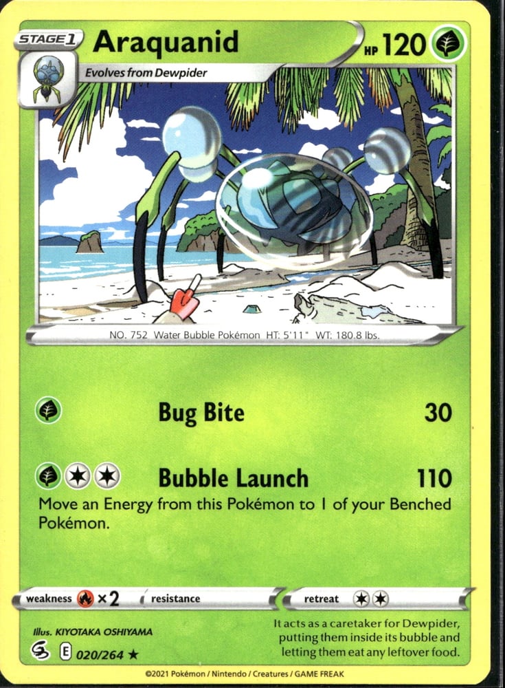 Araquanid - SWSH8 20/264