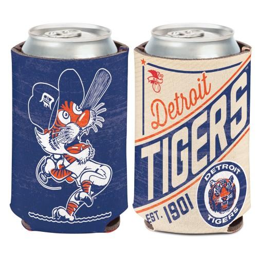 Detroit Tigers Vintage Can Cooler