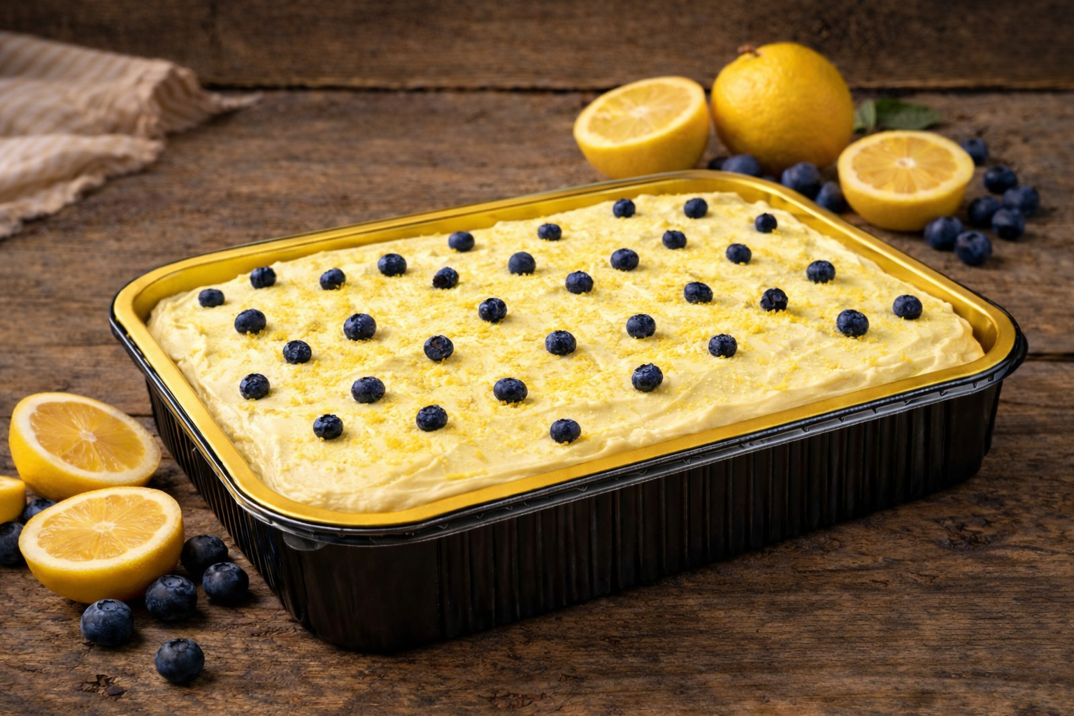 Photo of Lemon Blueberry Sheet Cake