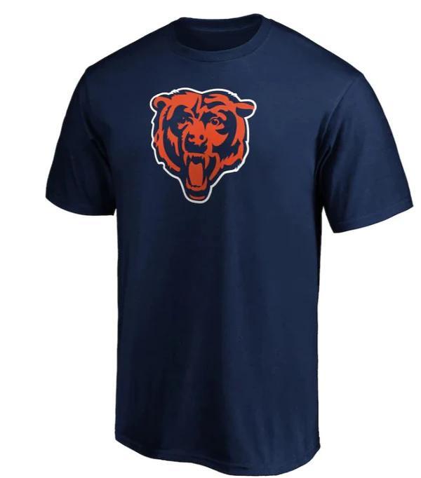 Chicago Bears Navy '47 Brand Logo Shirt