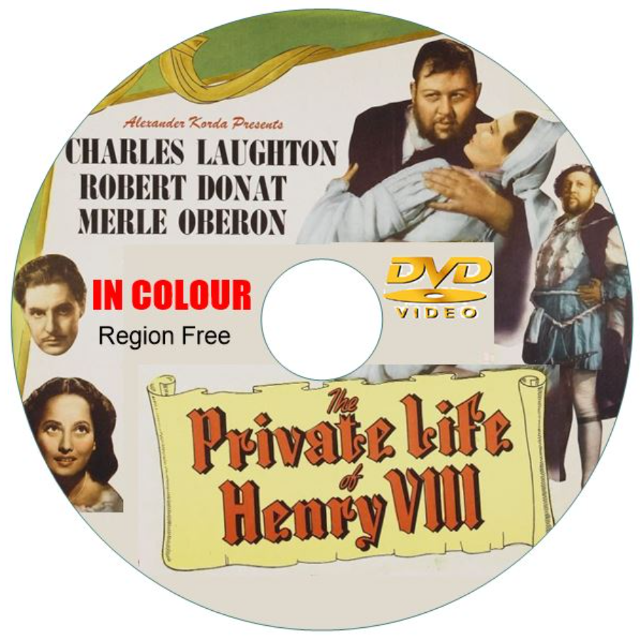 The Private Life of Henry VIII (1933) in Color DVD