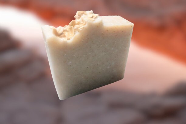 Oat Milk and Honey -  Artisan Handcrafted Cold Processed Soap for Skin Cleansing and Moisturizing Bar for Men & Women, Made in the USA.