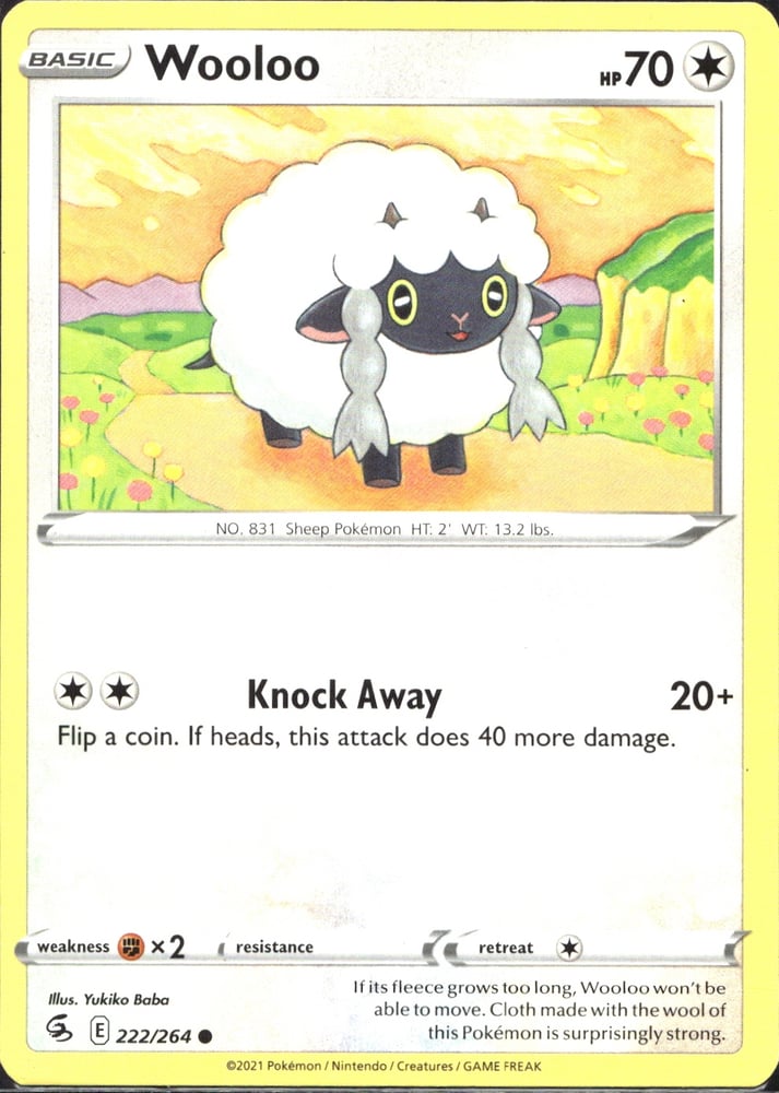 Wooloo - SWSH8 222/264