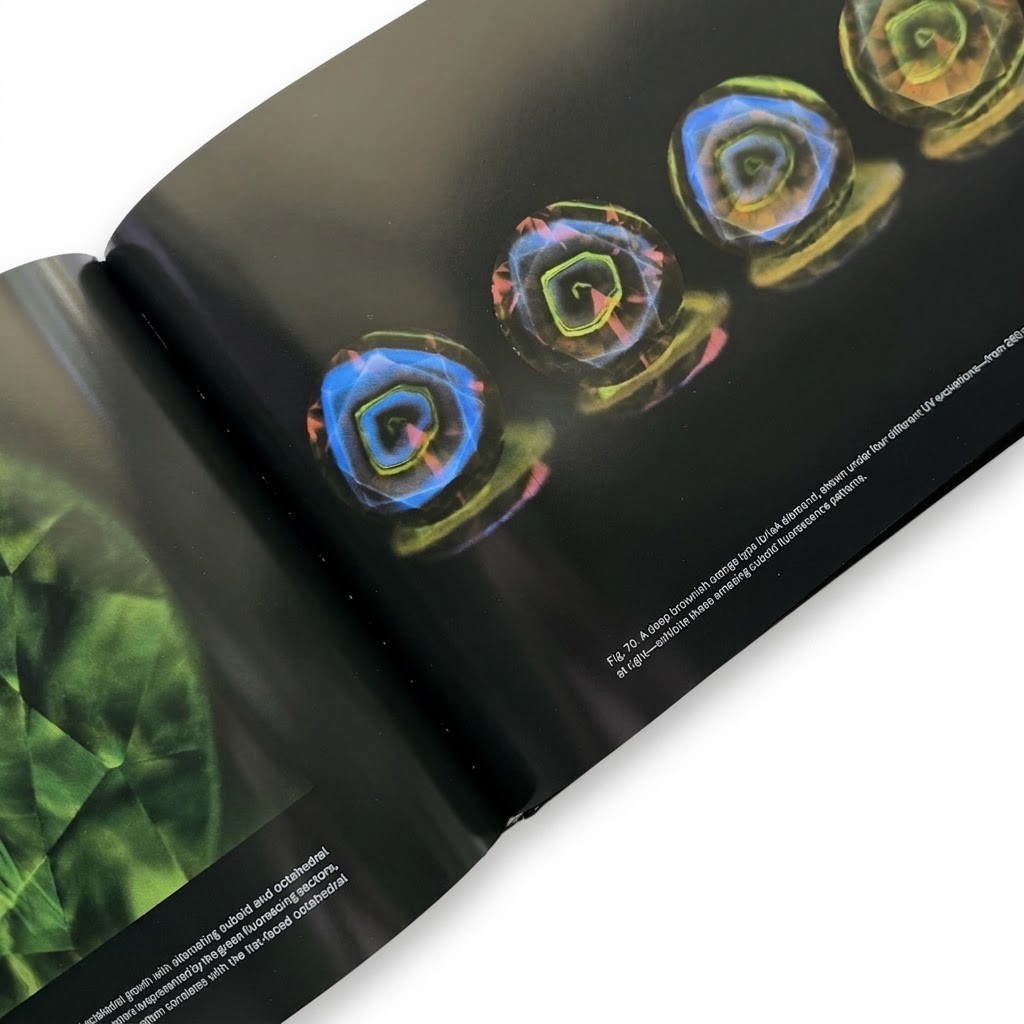 Book The Beauty of Diamond Fluorescence by GGTL