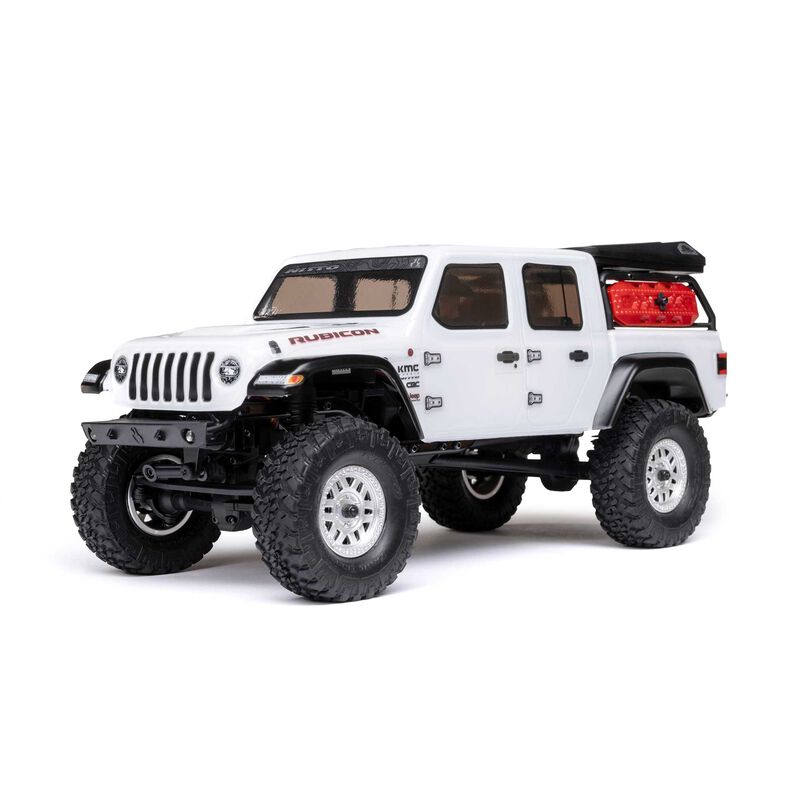 SCX24 Jeep Gladiator 4WD RTR White