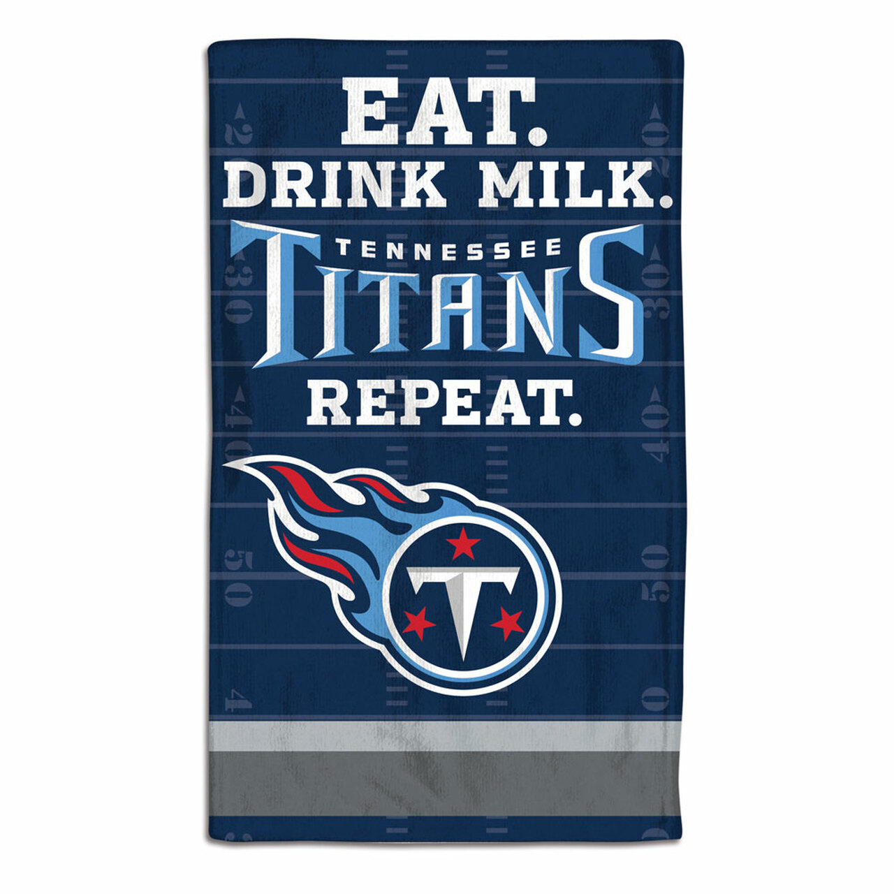 Tennessee Titans Baby Burp Cloth 10x17"