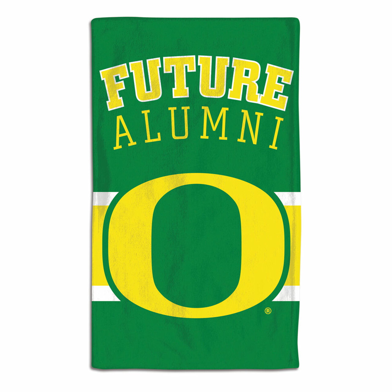 Oregon Ducks Baby Burp Cloth 10x17"