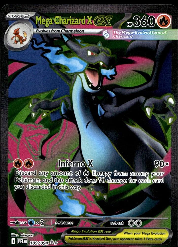 Mega Charizard X ex - ME02 109/94
