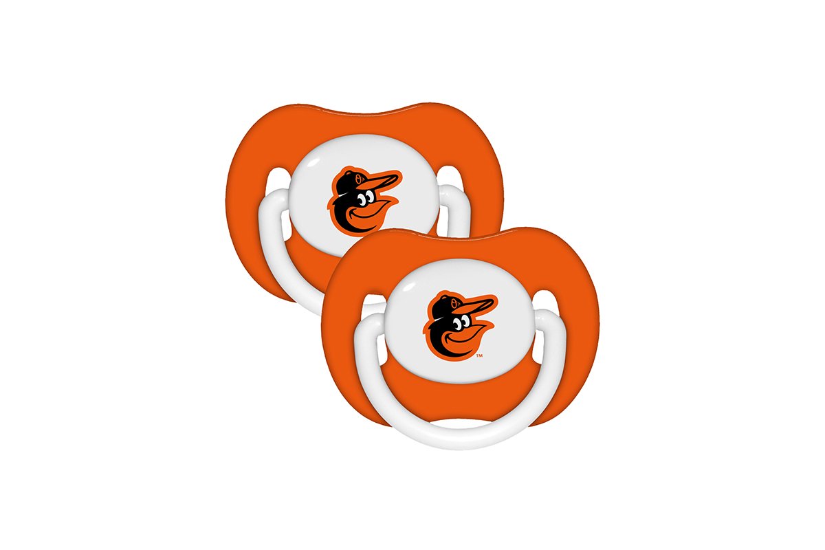 Baltimore Orioles Pacifier 2 Pack