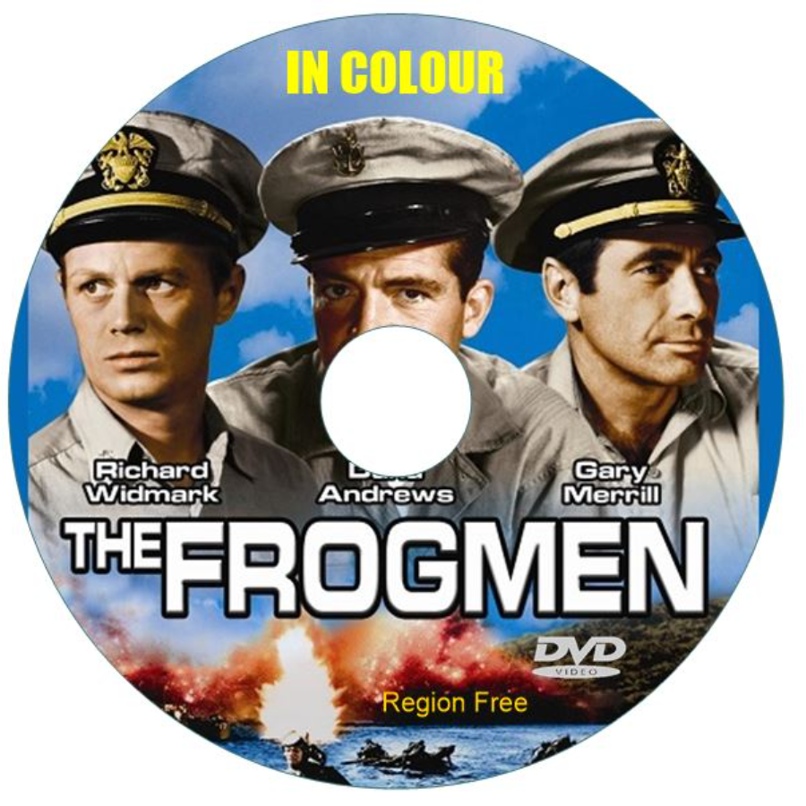 The Frogmen. Richard Widmark in Color, DVD