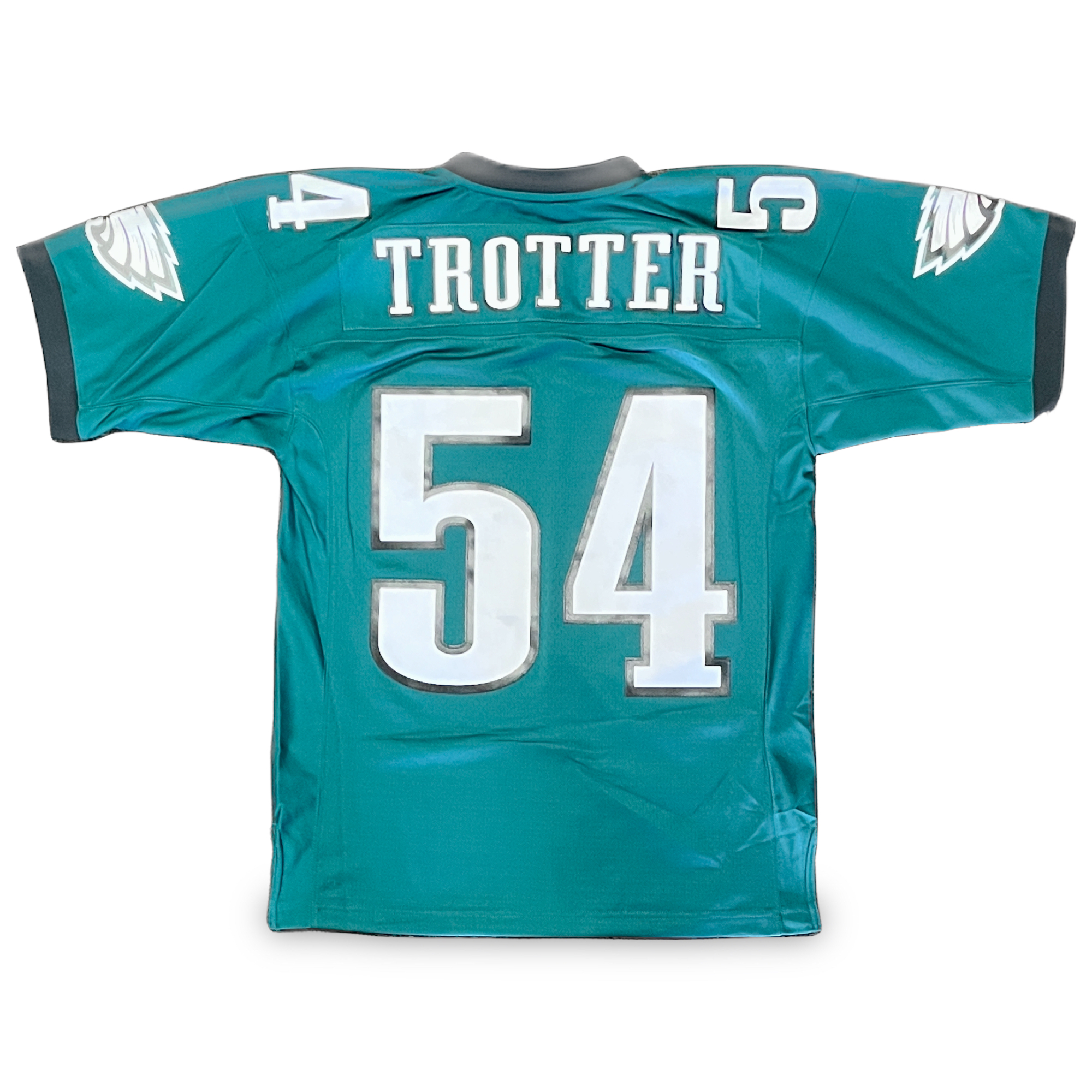 Philadelphia Eagles 2000 Jeremiah Trotter #54 Mitchell and Ness Midnight Green Jersey