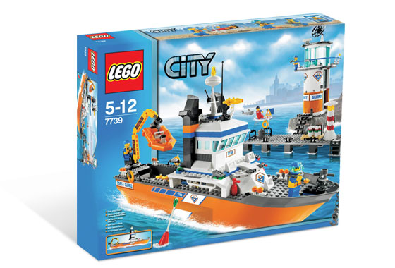 7739 Coast Guard Patrol Boat & Tower