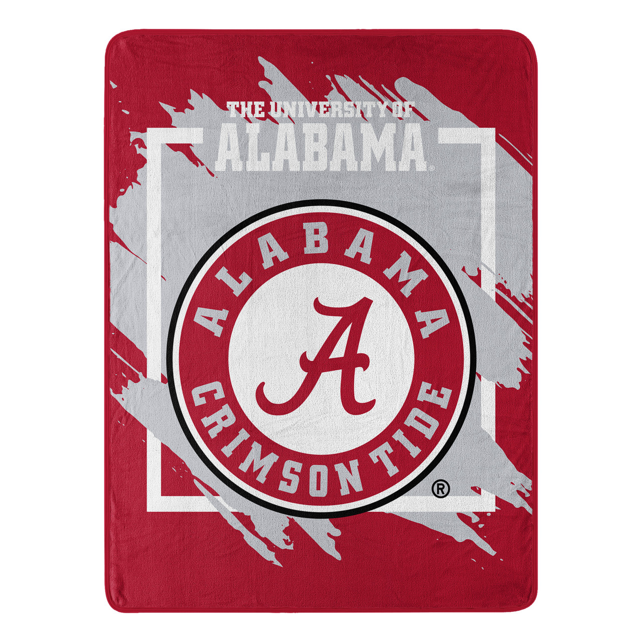 Alabama Crimson Tide Micro Raschel Dimensional Design Blanket