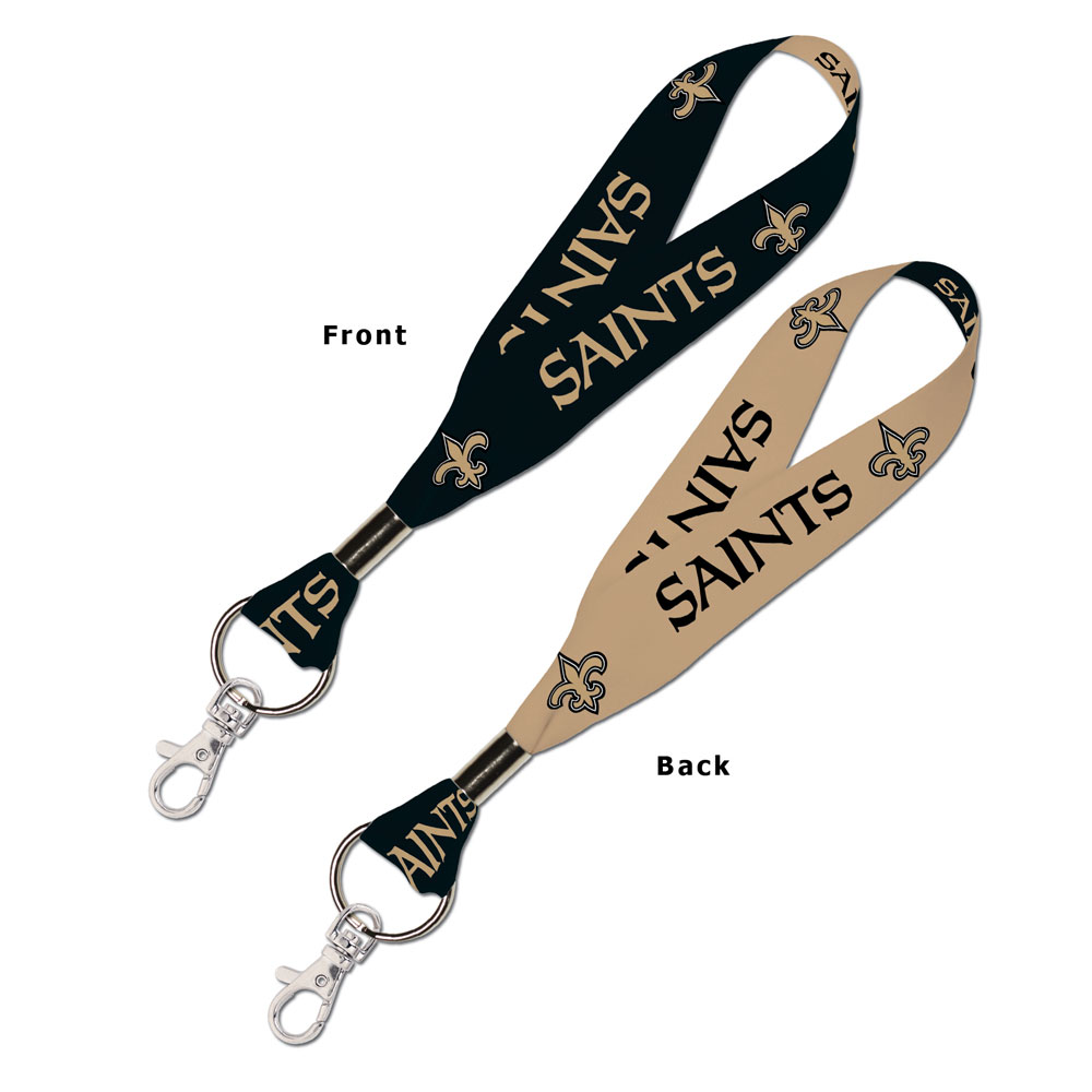 New Orleans Saints Wristlet Keystrap