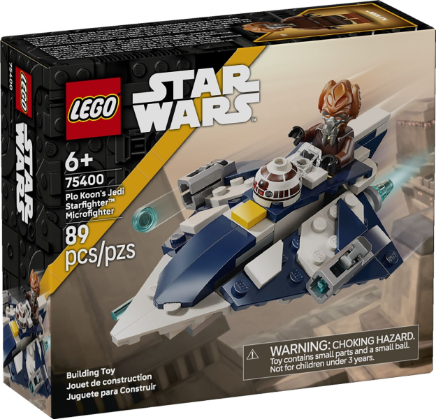 75400 Plo Koon's Jedi Starfighter Microfighter