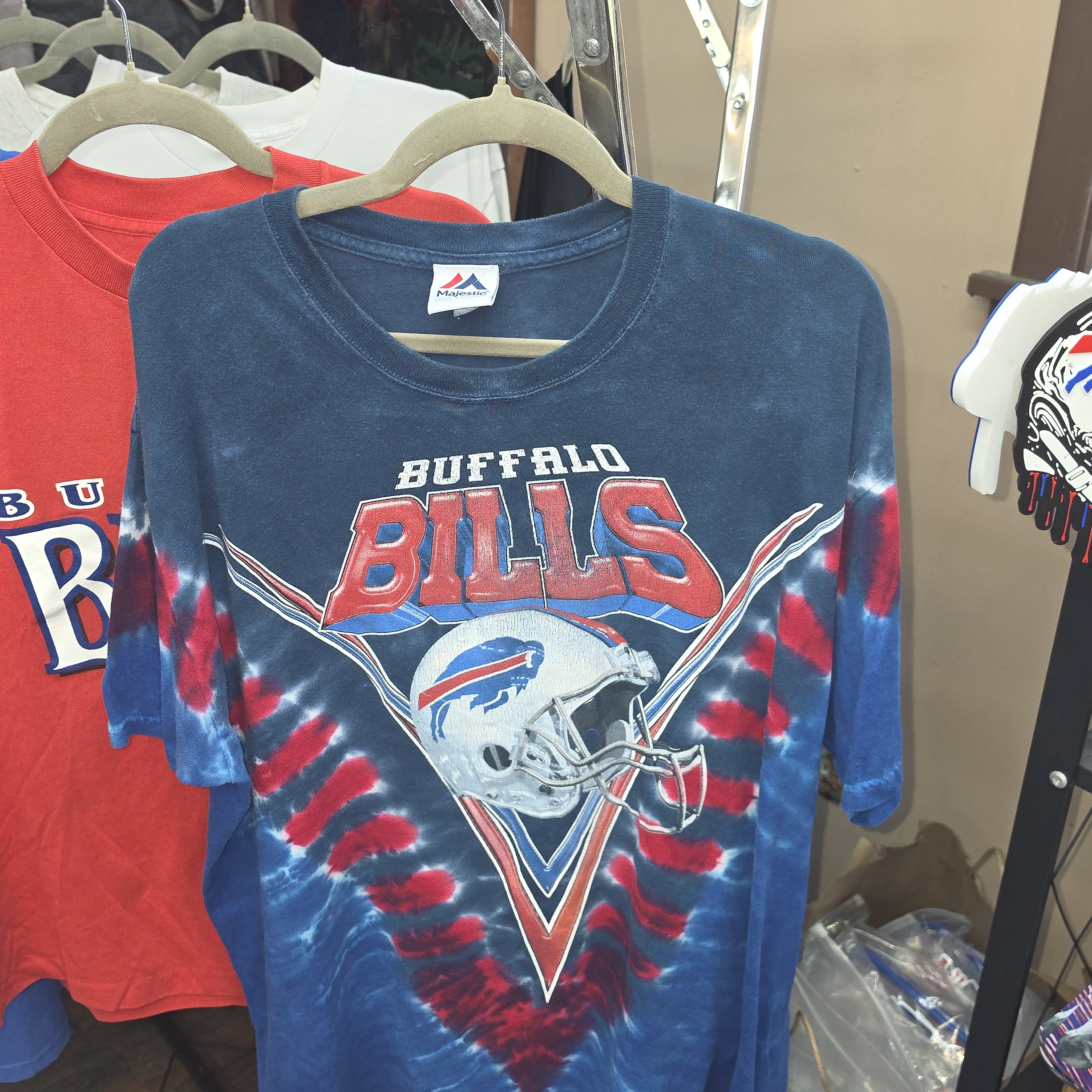 Vintage Tie Dye Bills Tee