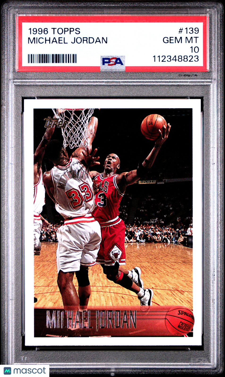 1996 Topps Michael Jordan #139 PSA 10