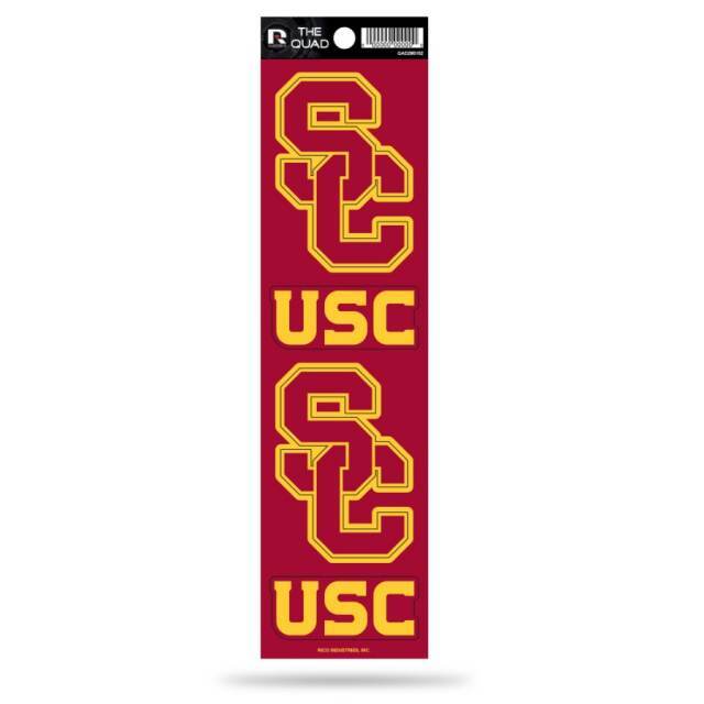 USC Trojans Quad Decals