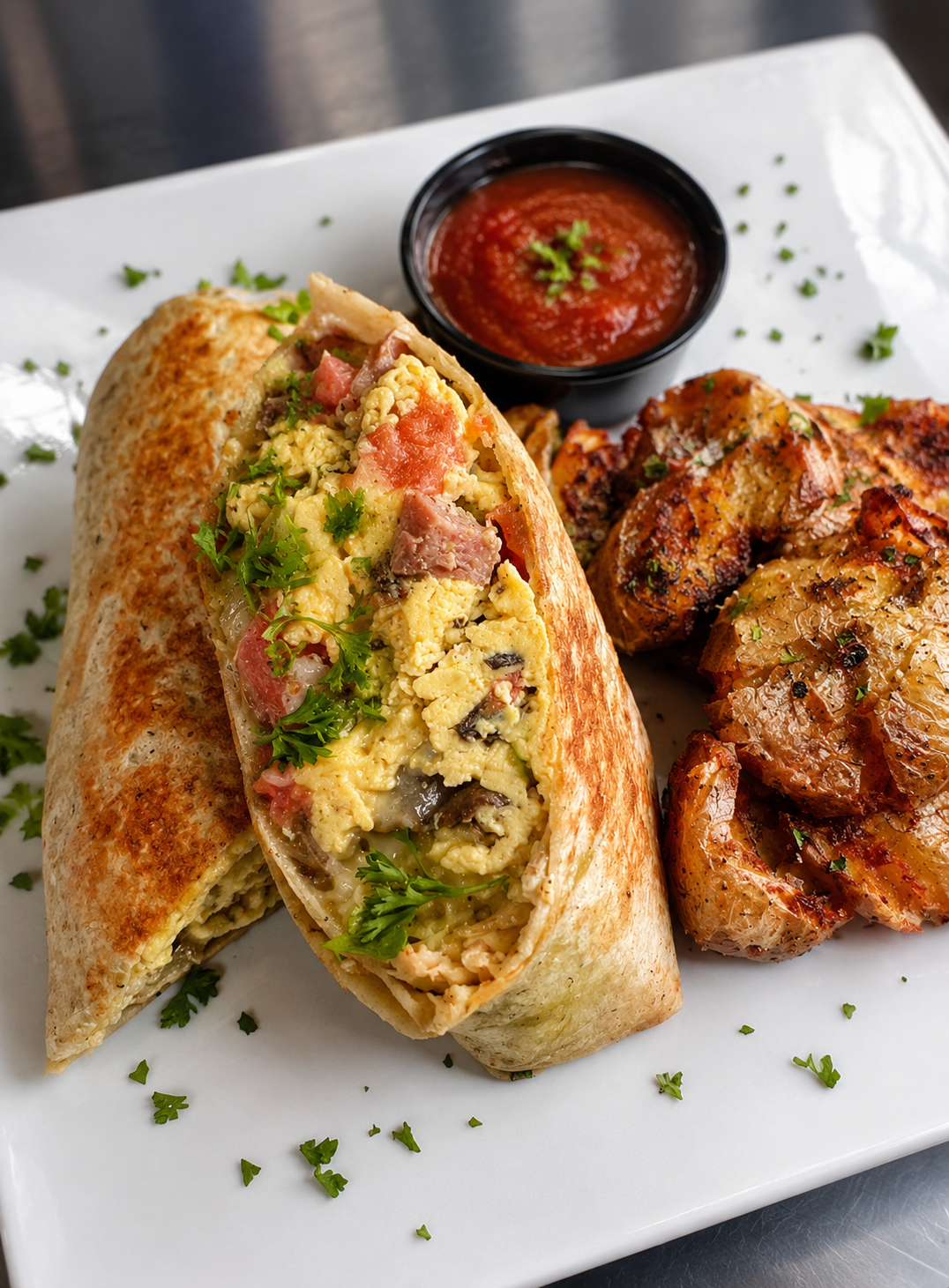 Tanya’s Polish Breakfast Burrito