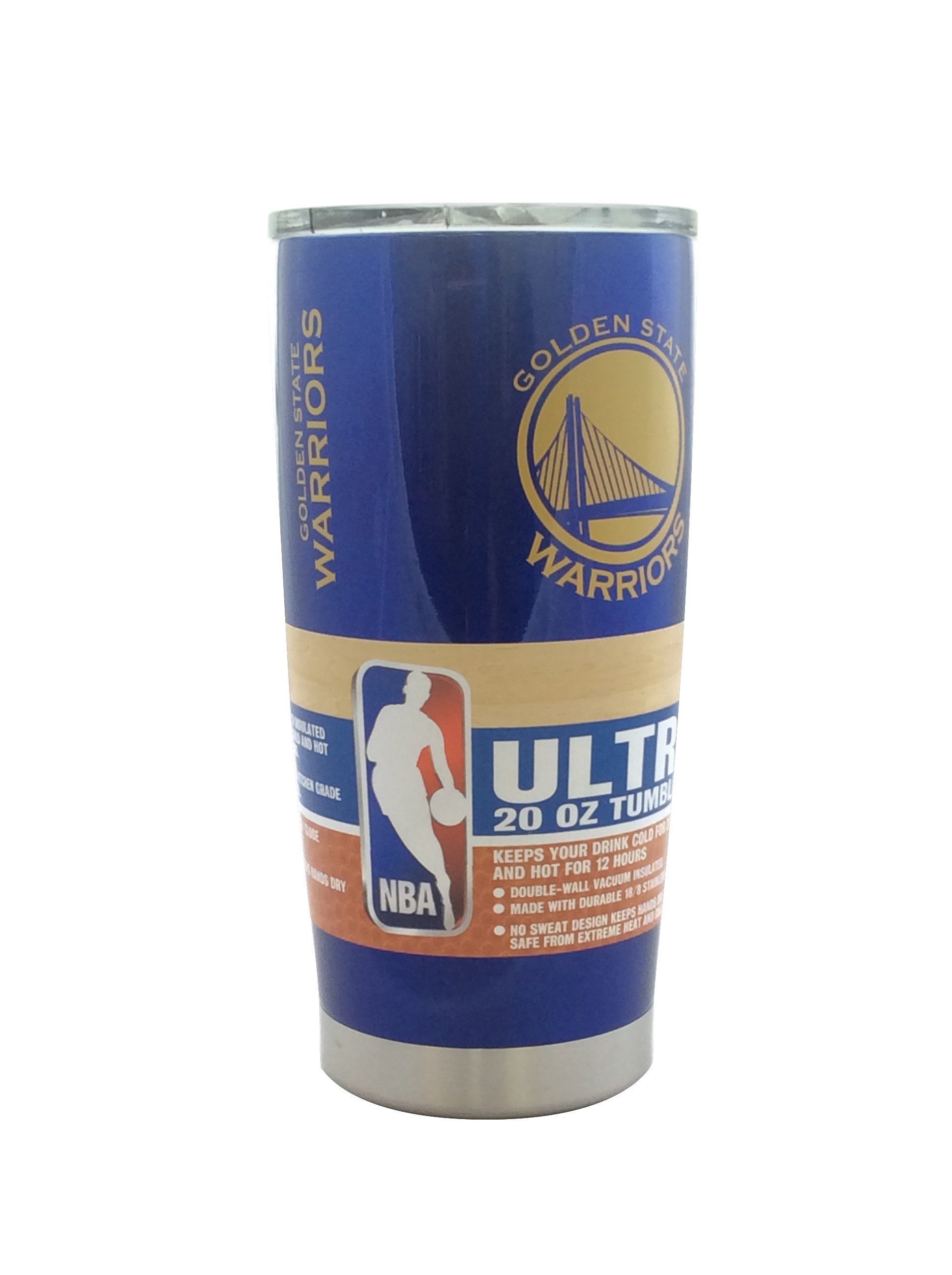 Golden State Warriors Travel Tumbler 20 oz Ultra Flared Blue