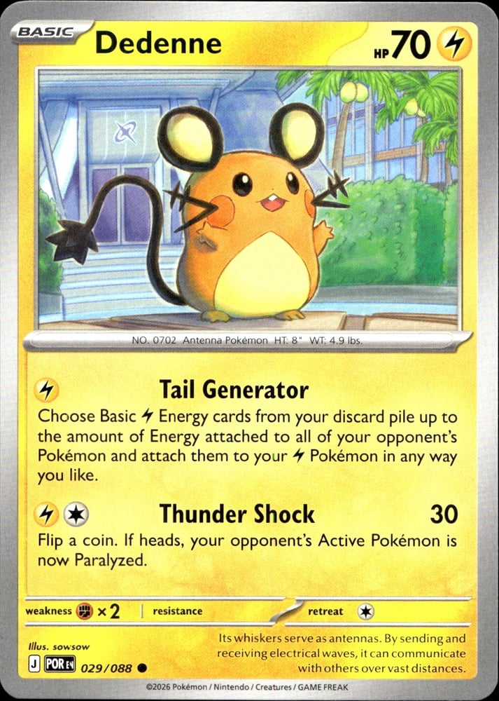Dedenne - ME03 29/88