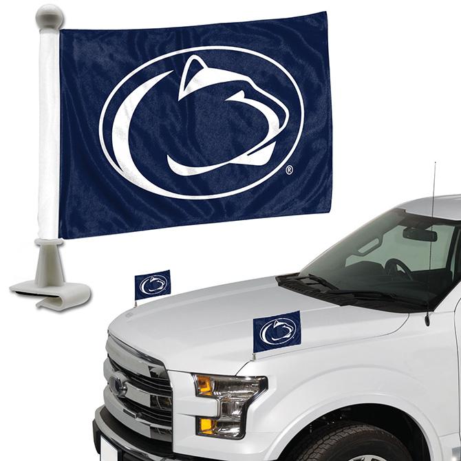 Penn State Nittany Lions Ambassador Car Flags Set