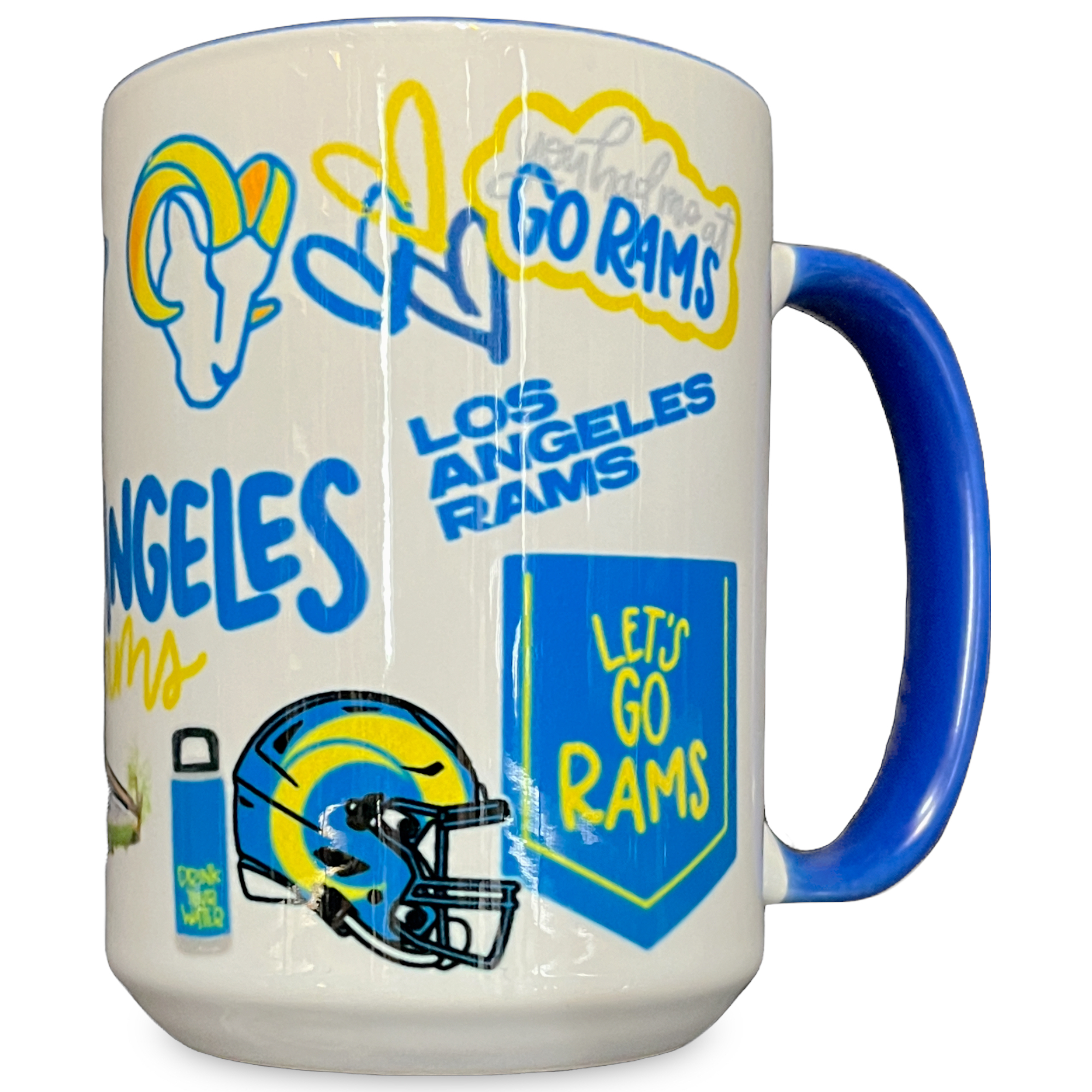Los Angeles Rams All Over Print Coffee Mug